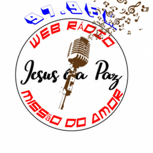 979 FM webradio Jesus e a paz logo