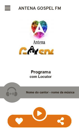 Android application Antena Gospel Fm screenshort