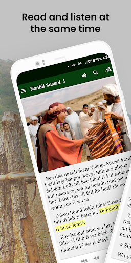 Android application Naaɓii Suseef / Joseph in Ndut screenshort