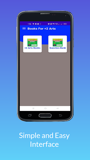 Android application Books for +2 Arts Odisha screenshort