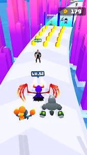 Merge Monster Battle Run 3D