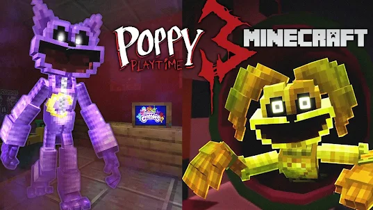 Poppy 3 Mod for Minecraft Maps