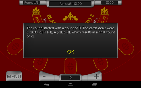 Card Counter Screenshot