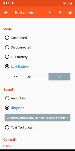 Battery Sound Notification 3