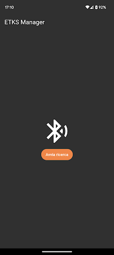 Android application ETKS Manager screenshort