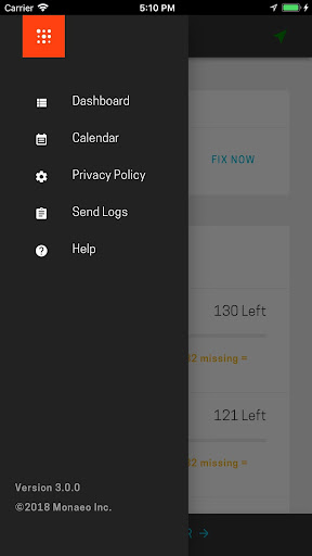 Android application Monaeo screenshort