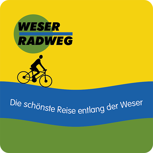 Weser-Radweg: App der InfoZent logo
