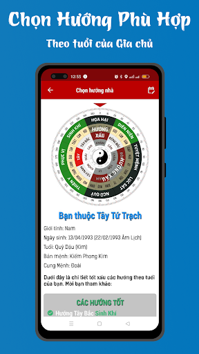 Hướng Nhà - La Bàn Phong Thủy Screen 3