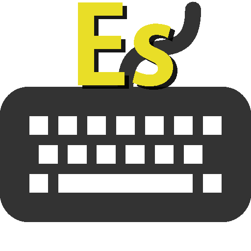 Spanish typing practice - Acid logo