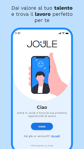 Android application Joule for Talents screenshort