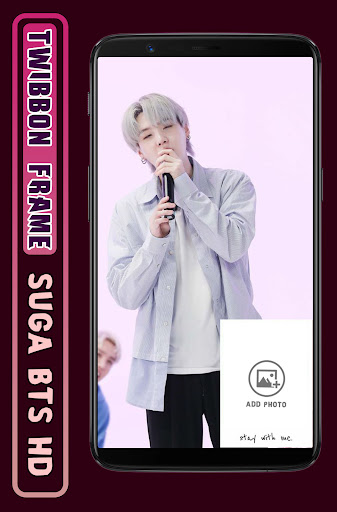 Twibbon Frame BTS Suga HD Screen 2