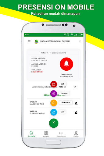 Android application KMOB JABAR screenshort