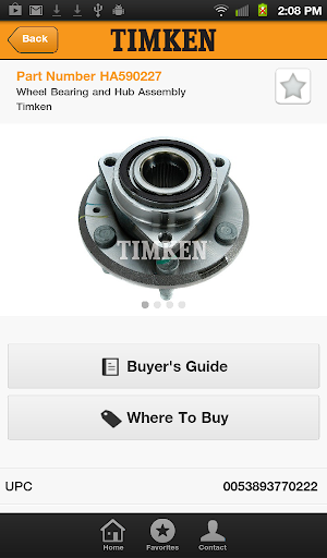 TimkenInfo Screen 3