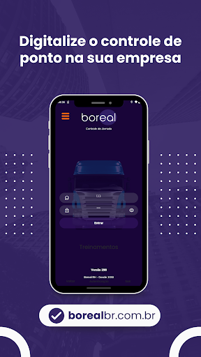 Android application Boreal Controle de Jornada screenshort