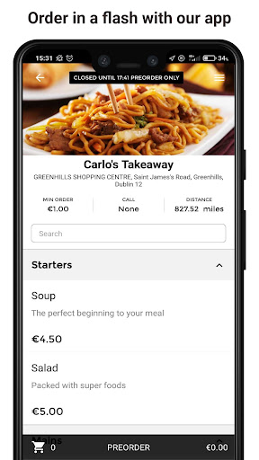 Carlos Takeaway Screen 2