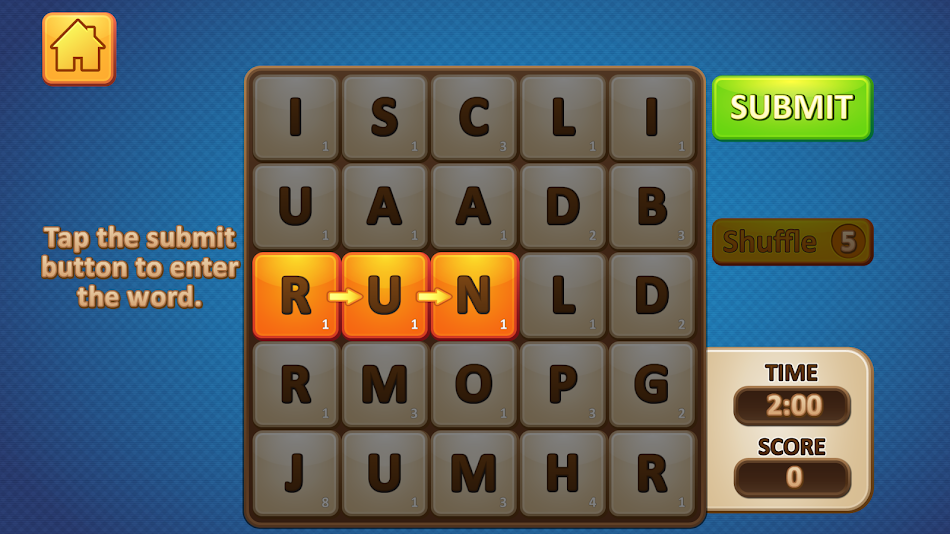 #8. Word Drop (Android) 게시자: Random Salad Games