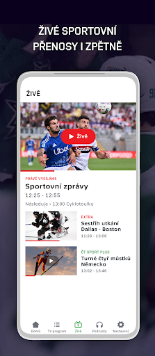 ČT sport Screenshot 2 - AppWisp.com