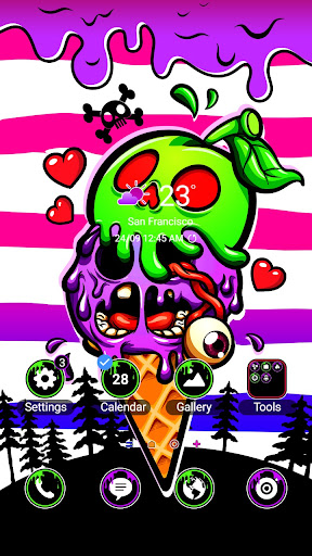 Android application Poisoned Apple Ice - Wallpaper screenshort