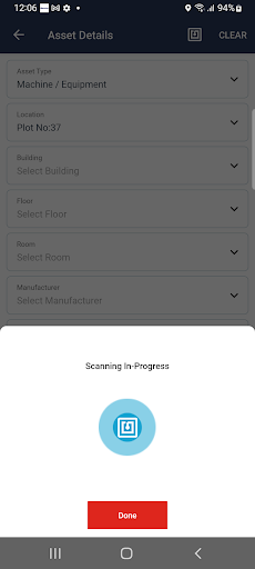 Baxter HK Application Screen 3