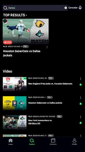 Screenshot of The Rugby Network