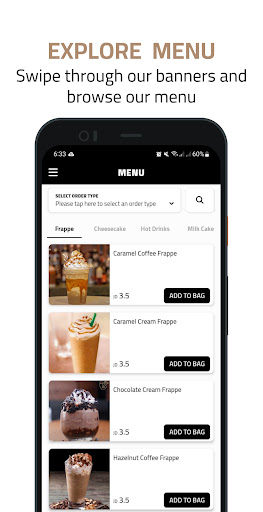 Android application Touche La Bouche Coffee House screenshort