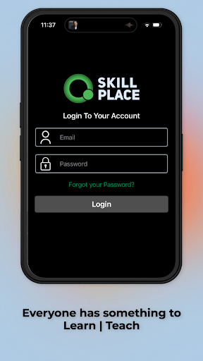 Android application SkillPlace screenshort