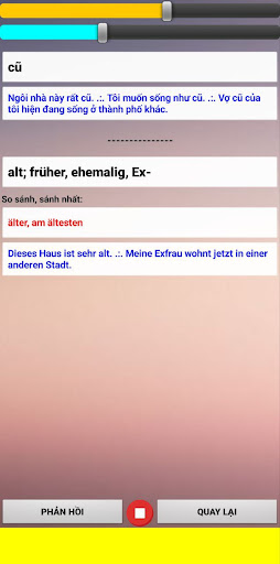 Wörterbuch Viet-Deutsch Screen 3