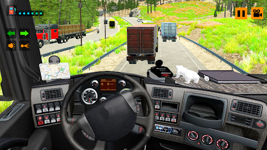 Truck Driving Simulator Games  screenshots 9