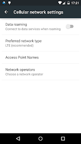 Captura de Pantalla 1 Network settings shortcut android