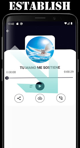 Android application Christian ringtones for mobile screenshort