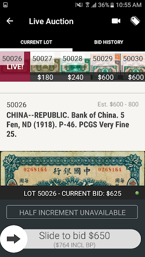 Stack’s Bowers Galleries Screenshot
