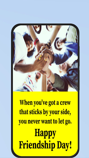 friendship day wishes Screen 3