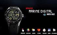 Marine Digital Watch Faceのおすすめ画像1