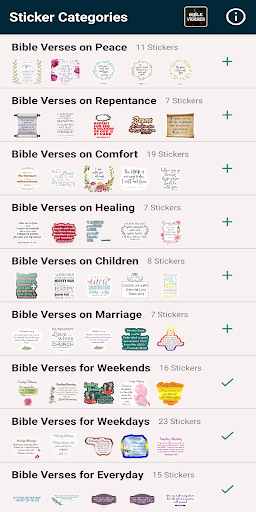 Jesus Christ & Bible Verse Stickers  screenshots 1