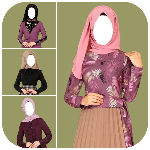 Fashion Hijab Burqa Photo Suit logo