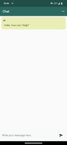Android application LuoGPT screenshort