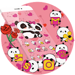 Cover Image of Unduh Pink Panda Cute Icons 1.1.15 APK