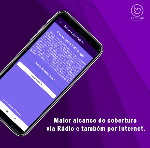 Rádio Web Fé Screen 3