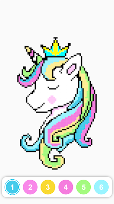 Pixel Coloring Color By Number - Screenshot 1