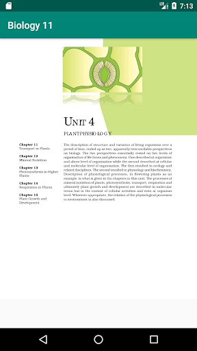 Biology - Class 11 NCERT