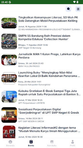 Pustaka SMAPTA Screenshot
