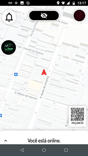 Android application Corrida Venâncio - Motorista screenshort