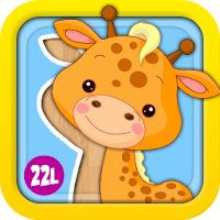 Animated Puzzle Game with Animals by Abby Monkey