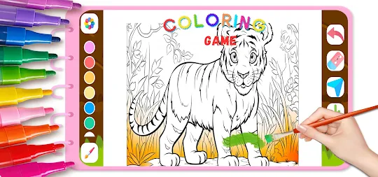 Animals Coloring Paint