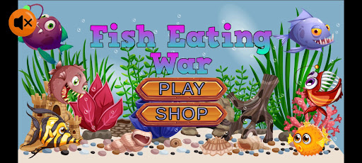 Android application Fish Eating War screenshort