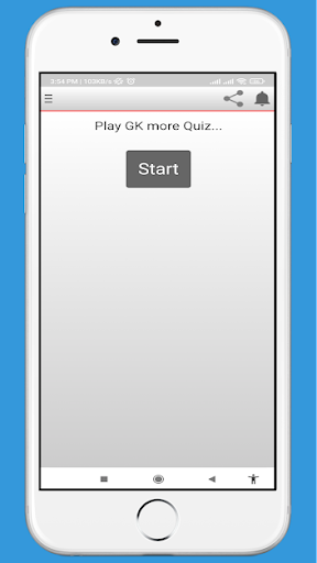 Android application General Knowledge Quiz screenshort