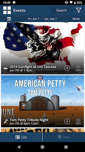 Screenshot of Visit Amarillo