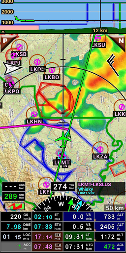 Android application FLY is FUN Aviation Navigation screenshort