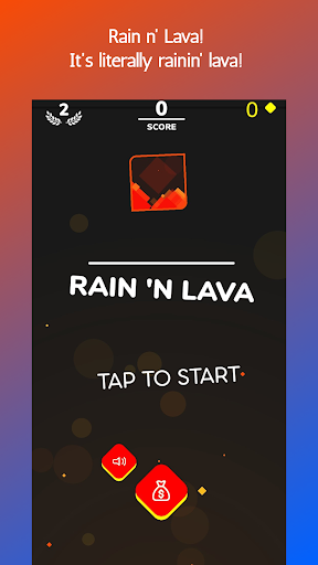 Android application Rain 'n Lava screenshort