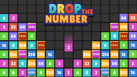 Drop The Number™ : Merge Game Screenshot